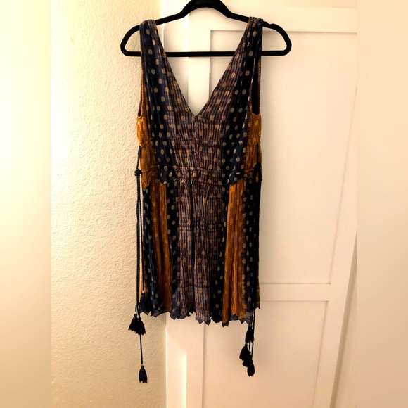 Tryb 212 boho tie mini dress by Anthropologie, XS - Picture 3 of 8